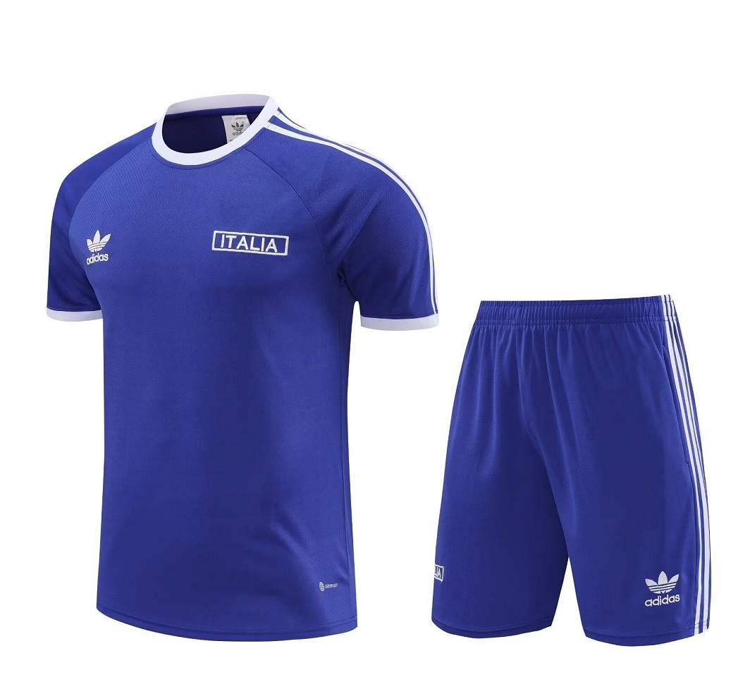AAA Quality Italy 24/25 Blue Training Kit Jerseys